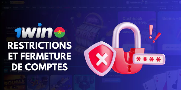 Restrictions et fermeture de comptes 1win